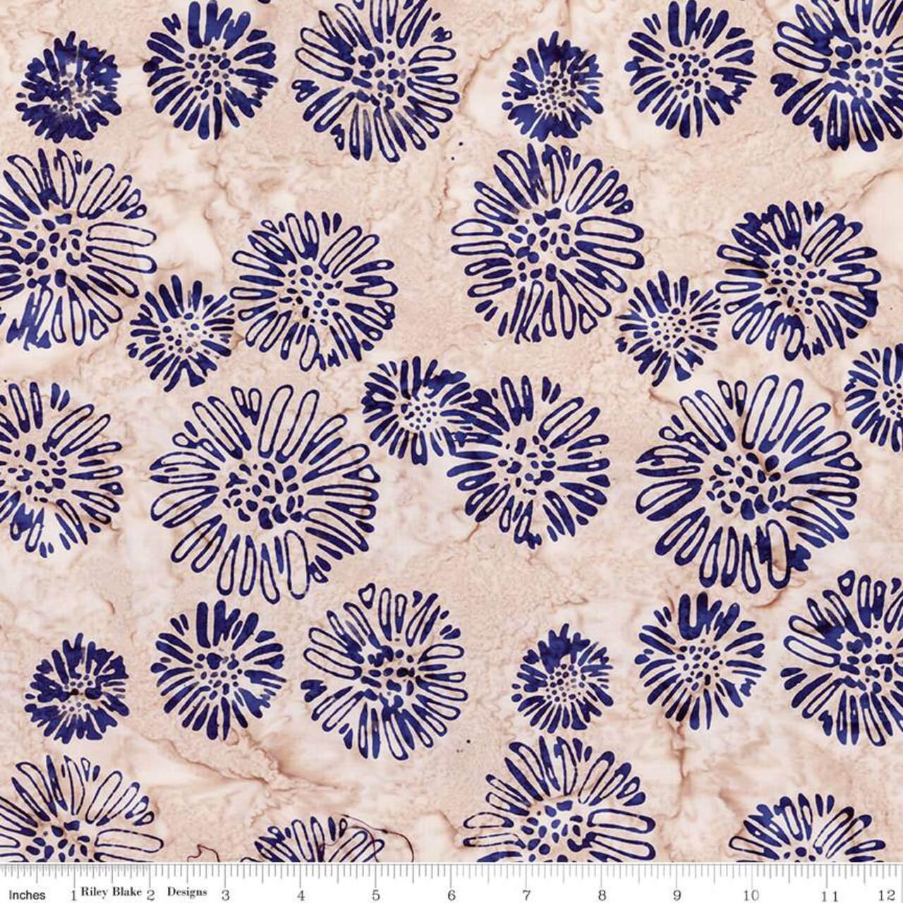 Fabric Riley Blake Coffee Cream Burst Expressions Batiks Let Freedom Reign by the Quarter Yard BT23194-133